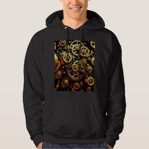 Moletom Estampunk Clockwork Gears 1004