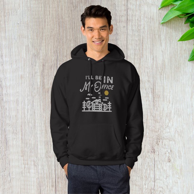 Moletom Estarei No Meu Escritório (Criador carregado)