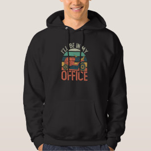 Moletom Estarei No Meu Office Lawn Mower Landscaper