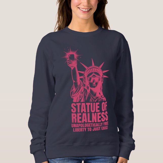 Moletom Estátua da Realidade (Frente)