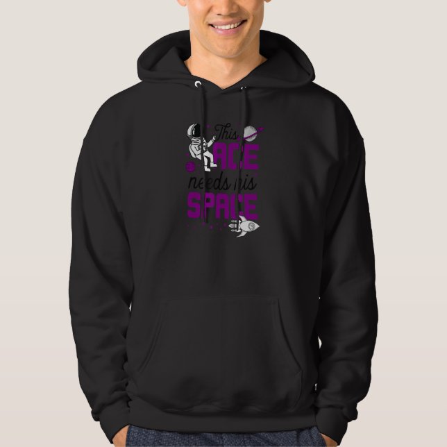 Moletom Este Ace Precisa De Sua Trendy Espacial (Frente)