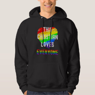 Moletom Este Cristão Ama Todos Inclusive Lgbt G