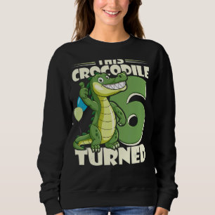 Moletom Este Crocodilo Transformou-Se Em Um Garoto De 6 An