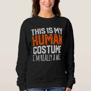 MOLETOM ESTE É MEU DISFARCE DE HUMANO, EU SOU REALMENTE UM