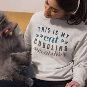 Moletom Este É O Meu Calçadão De Gato