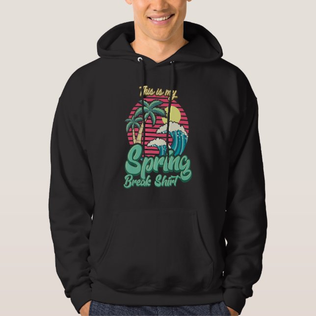Moletom Este É O Meu Estilo De Retro De Quebra De Primaver (Frente)