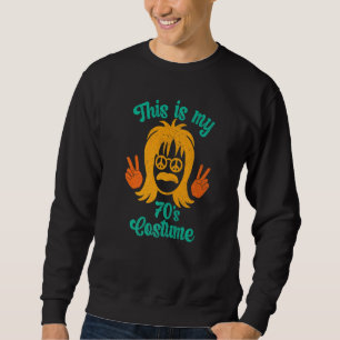 Moletom Este É o Meu Figurino dos Anos 70 para Homens & Es