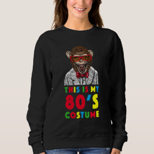 Moletom Este É o Meu Figurino dos Anos 80 Roupas para Fest