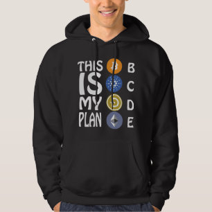 Moletom Este é o meu Lover de Criptomoeda do Plano B, C, 