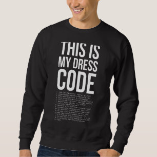 Moletom Este É O Meu Nerd De Desenvolvedor De Codificador