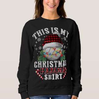 Moletom Este É O Meu Papai noel De Voleibol De Natal