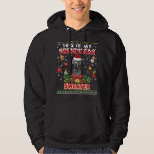 Moletom Este É O Meu Suor De Natal, Um Grande Cachorro De