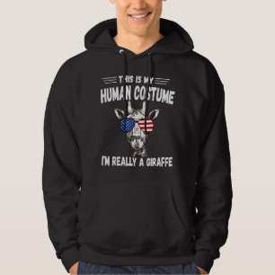 Moletom Este é o meu TRAJE DE HUMANO Na Verdade Sou uma Gi