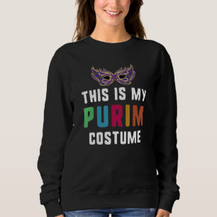 Moletom Este é o meu traje de Purim Judaico Feliz Festa de