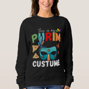 Moletom Este é o meu traje de Purim Judaico Feliz Purim Ha