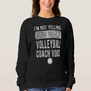 Moletom Este É O Meu Treinador De Voleibol