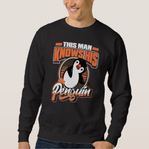 Moletom Este Homem Conhece O Seu Pinguim Rei Pássaro P