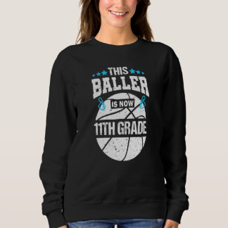Moletom Este Jogador Agora É 11 11º Ano De Basquete