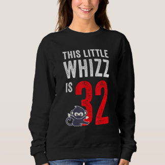 Moletom Este Pequeno Whizz Tem 32 Anos