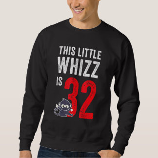 Moletom Este Pequeno Whizz Tem 32 Anos