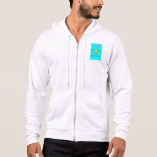 Moletom Esteja com um Hoodie óptimo do fecho de correr dos