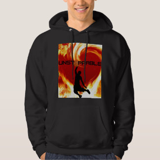 Moletom Esteja em chamas com este Hoodie de basquete impar
