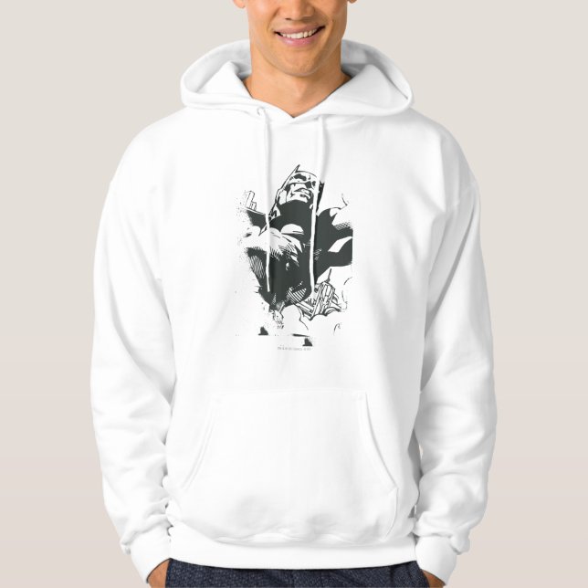 Moletom Estêncil de Grafite preto e branco (Frente)