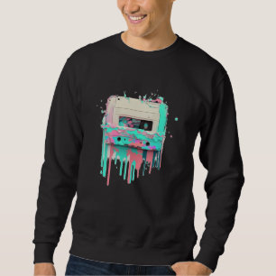 Moletom Estética Vaperwave Glitch Fita Cassete Retrowave