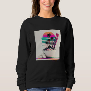 Moletom Estética Vaperwave Glitch Retrowave Synthwave  1