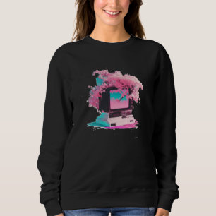 Moletom Estética Vaperwave Glitch Retrowave Synthwave  5