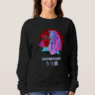 Moletom Estético Vaporwave deprimido