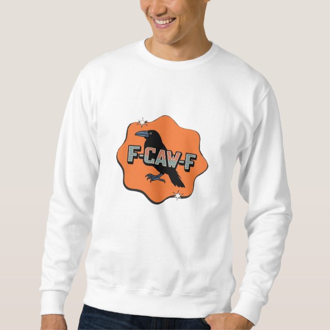 Moletom Estilo Casual Moderno F Caw F Clássico (Frente)