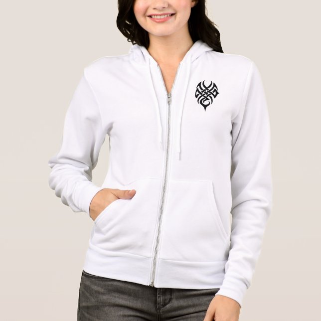 Moletom Estilo com Título - Tee Bordado Clássico (Frente)