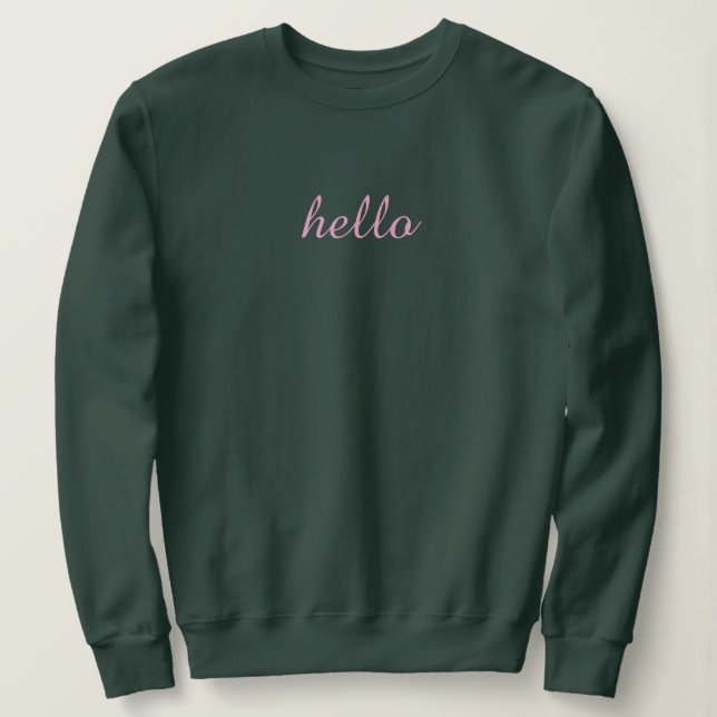 Moletom Estilo Cozy & Wild (Frente do Design)