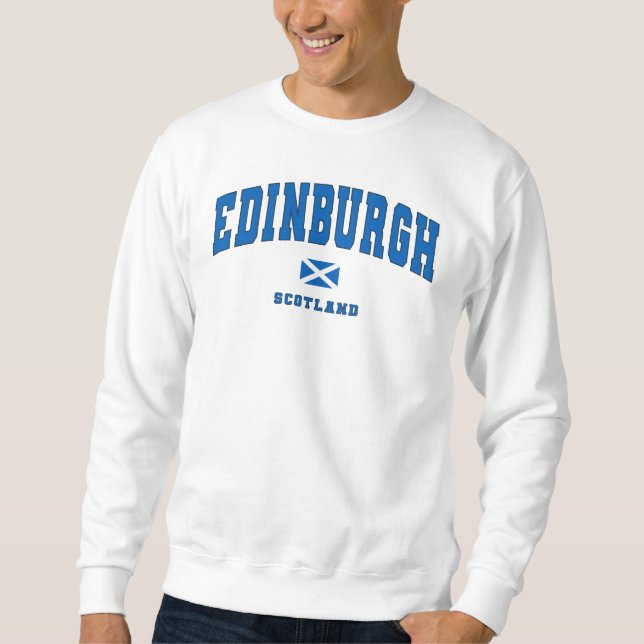 Moletom Estilo da Faculdade de Edimburgo - Escócia - Reino (Frente)
