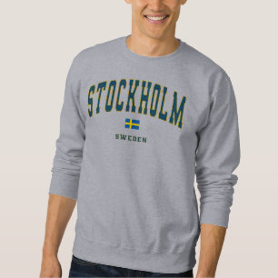 Moletom Estilo da Faculdade de Suecia de Estocolmo