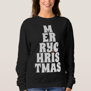 Moletom Estilo De Árvore De Feliz Natal Para Divertimento