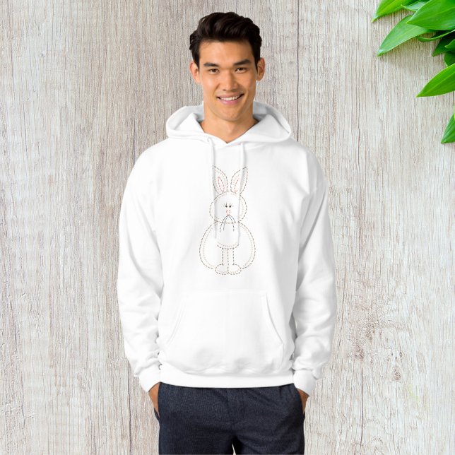 Moletom Estilo de Bordado Bonito Coelho Coelho (Criador carregado)