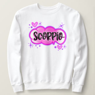 Moletom Estilo de Escova Aérea Scorpio