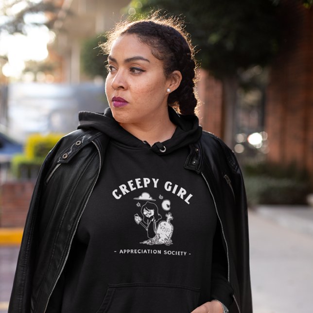 Moletom Estilo de horror feminino assustador (Criador carregado)