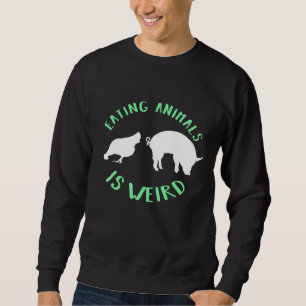 Moletom Estilo de Vida Vegetal vegetariano Sem Base de Pla