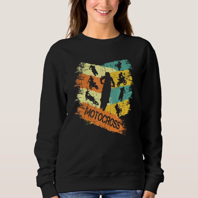 Moletom Estilo Distante Da Vintagem Retroativa Mx Silhou (Frente)