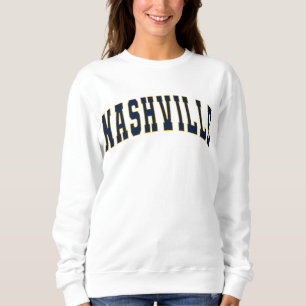 Moletom Estilo do Colégio Vintage Varsity do Tennessee Na