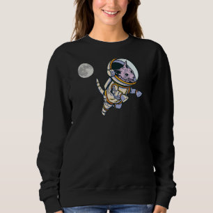 Moletom Estilo Espacial do Gato do Astronauta do Gato Esfí