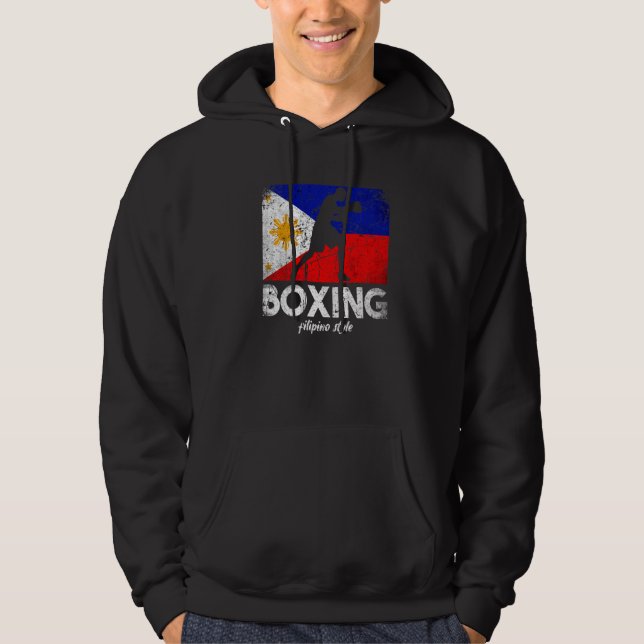Moletom Estilo filipino Boxino Sinalizador filipino (Frente)