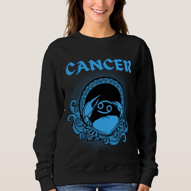 Moletom Estilo Medieval Cancer Zodiac (Frente)