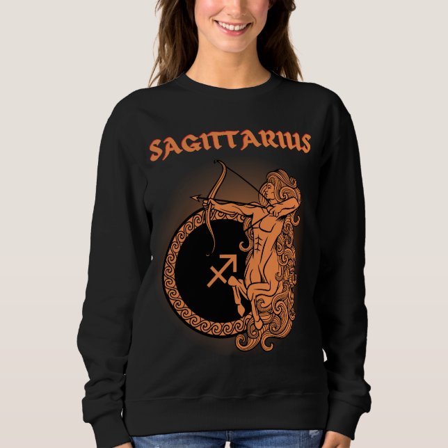 Moletom Estilo Medieval Zodiac Sagittarius (Frente)