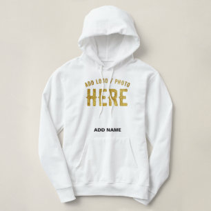 MOLETOM ESTILO MODERNO PERSONALIZÁVEL BRANCO VERIFICADO MA