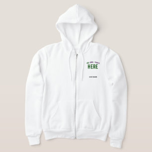 MOLETOM ESTILO MODERNO PERSONALIZÁVEL BRANCO VERIFICADO MA