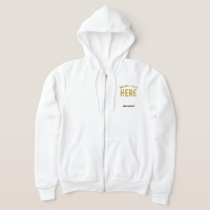 MOLETOM ESTILO MODERNO PERSONALIZÁVEL BRANCO VERIFICADO MA